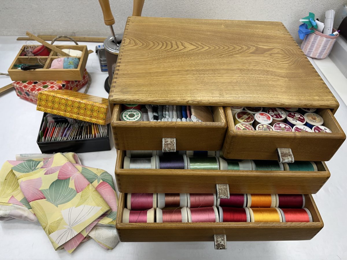 和裁道具と糸